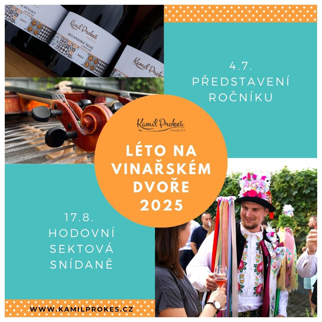 LÉTO NA VINAŘSKÉM DVOŘE